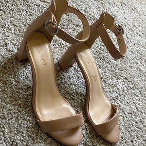 Nine West Nude Heels
